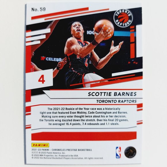 Toronto Raptors (Scottie Barnes) - BKBL [28_SB5] - Picture 3 of 3